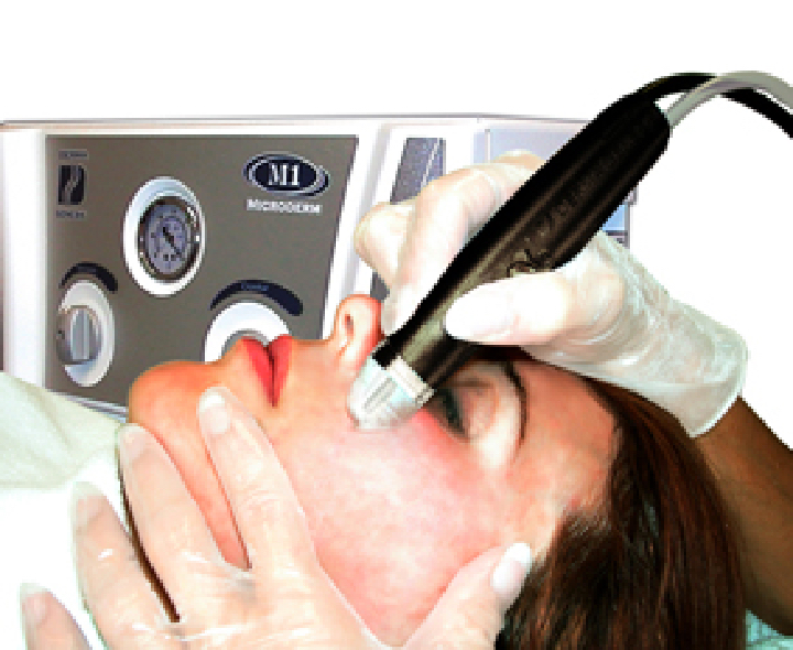 Medical microdermabrasion